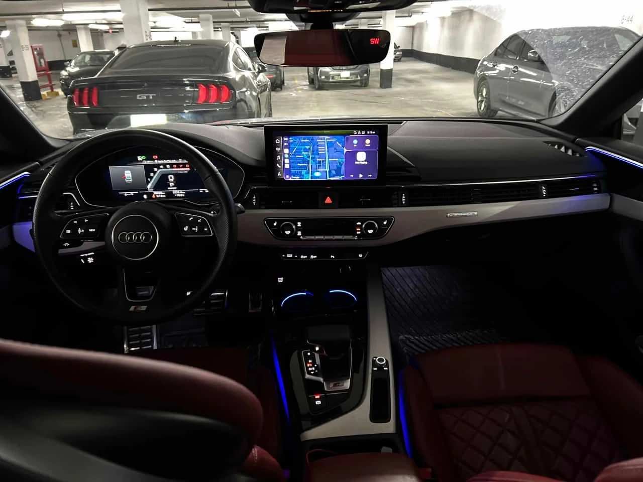 Audi S5 * Progressiv * АМБИЕНТНО * ДИСТРОНИК * 360 * NAVI, снимка 9 - Автомобили и джипове - 54184669