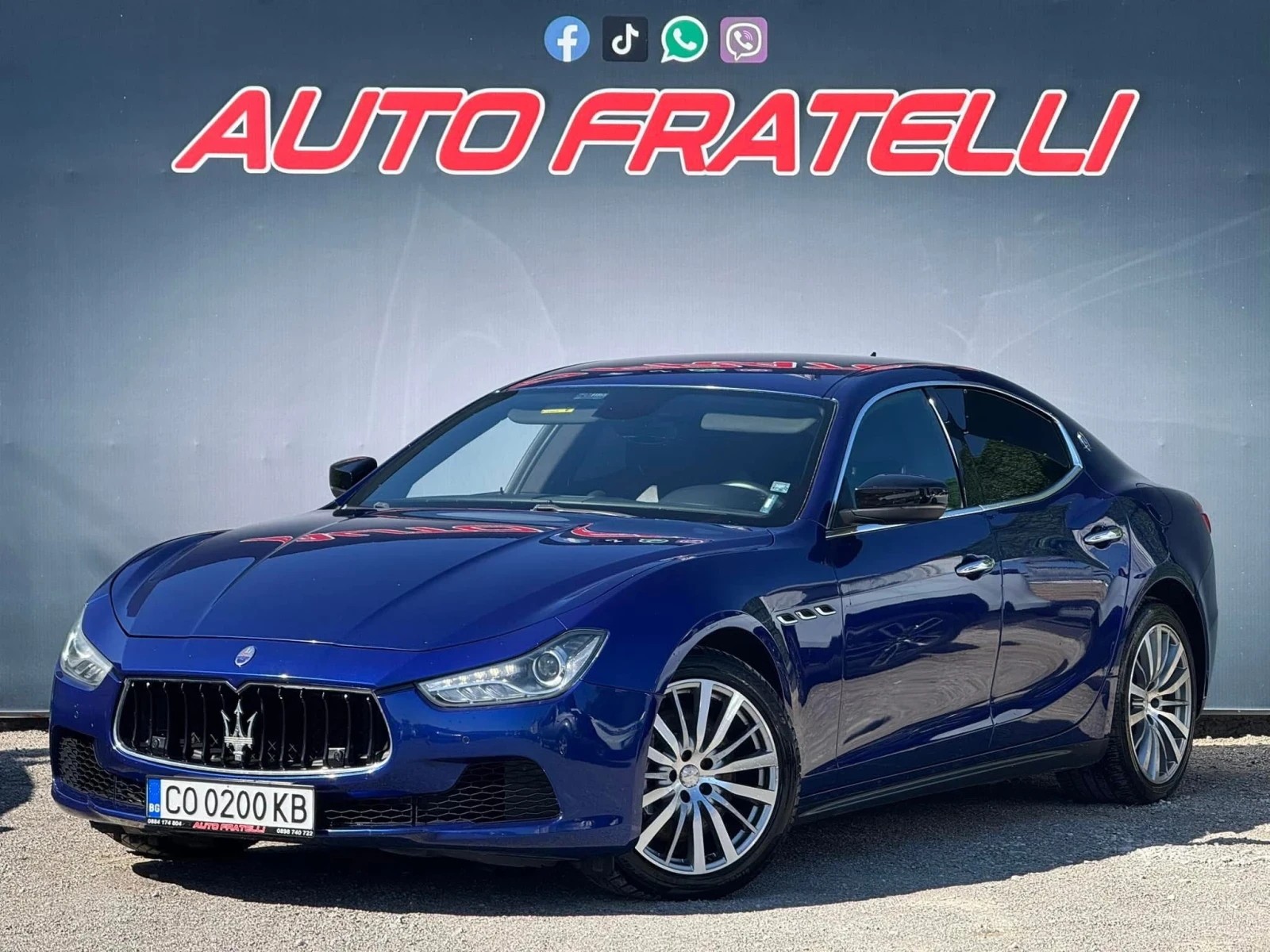 Maserati Ghibli * 3.0D* ������ ��� ������� �����* ������*  | Mobile.bg � ����������� 3