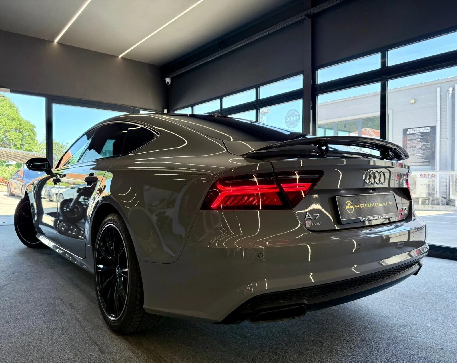 Audi A7 S-Line* Quattro* Nardogrey* Подгрев* Лизинг , снимка 4 - Автомобили и джипове - 55037147