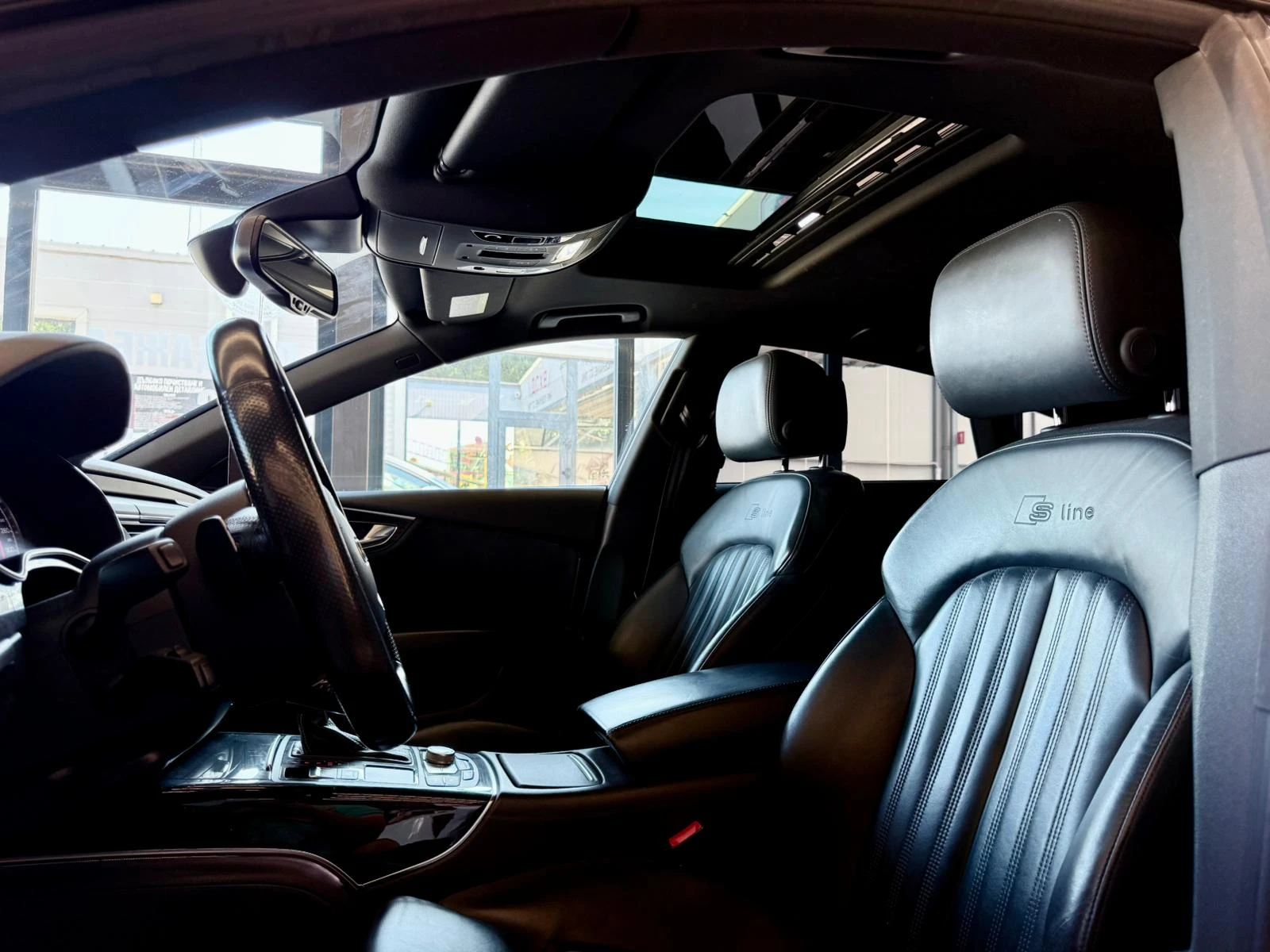 Audi A7 S-Line* Quattro* Nardogrey* Подгрев* Лизинг , снимка 8 - Автомобили и джипове - 55037147