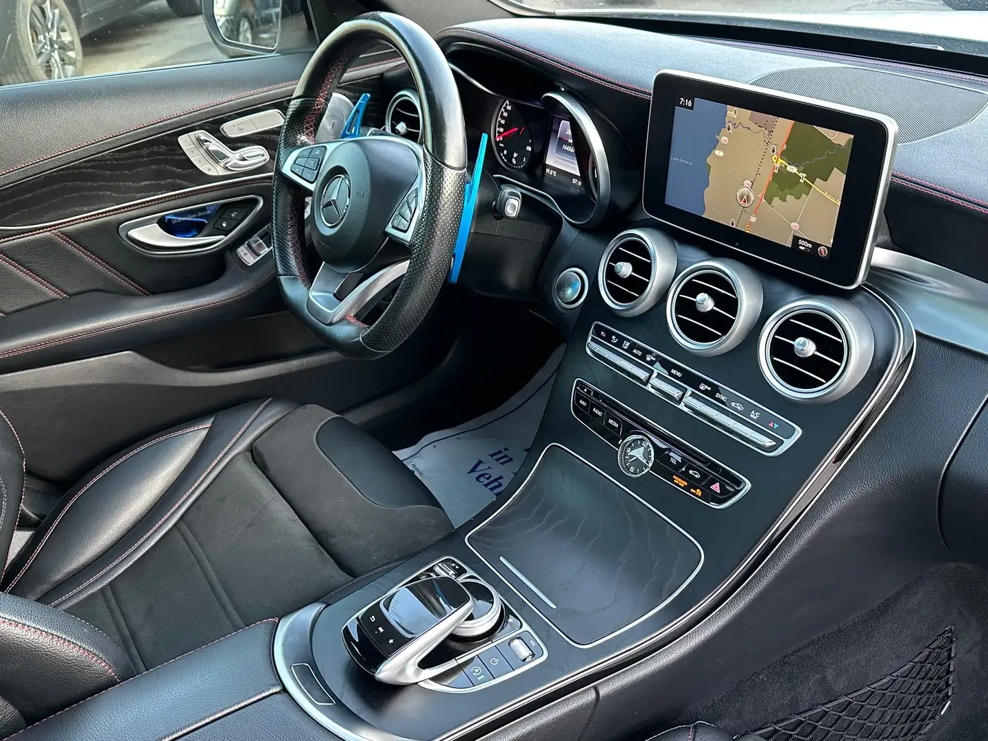 Mercedes-Benz C 43 AMG PANORAMA* 360* СЛЕДЕНЕ НА ЛЕНТИ, снимка 7 - Автомобили и джипове - 55376951
