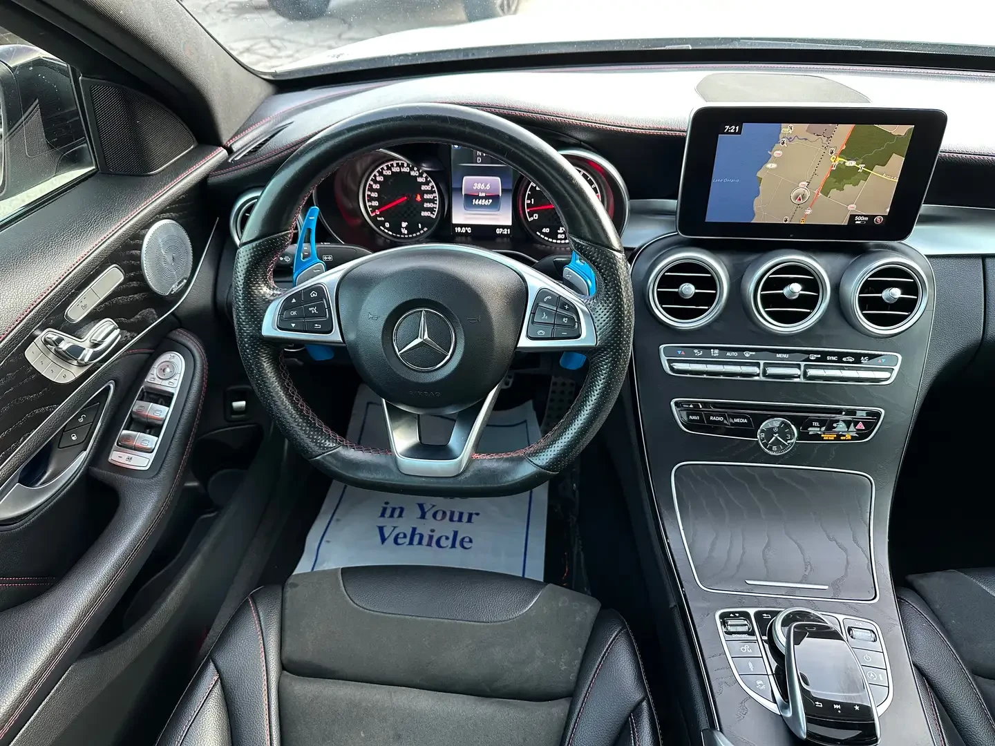 Mercedes-Benz C 43 AMG PANORAMA* 360* СЛЕДЕНЕ НА ЛЕНТИ, снимка 9 - Автомобили и джипове - 55376951