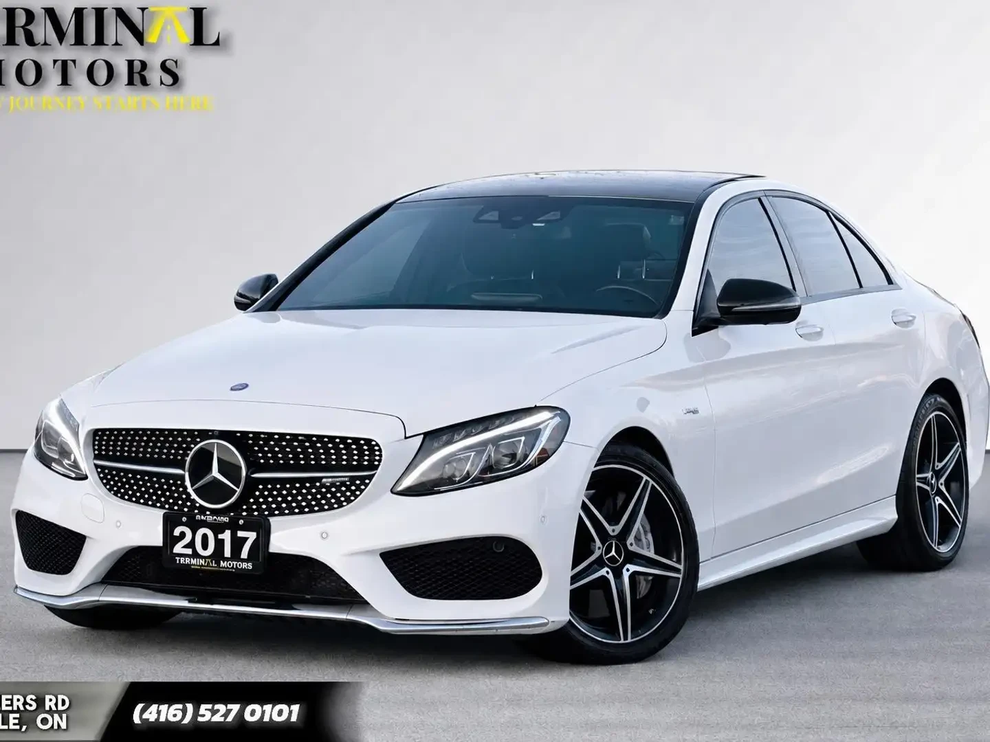 Mercedes-Benz C 43 AMG PANORAMA* 360* СЛЕДЕНЕ НА ЛЕНТИ, снимка 2 - Автомобили и джипове - 55376951