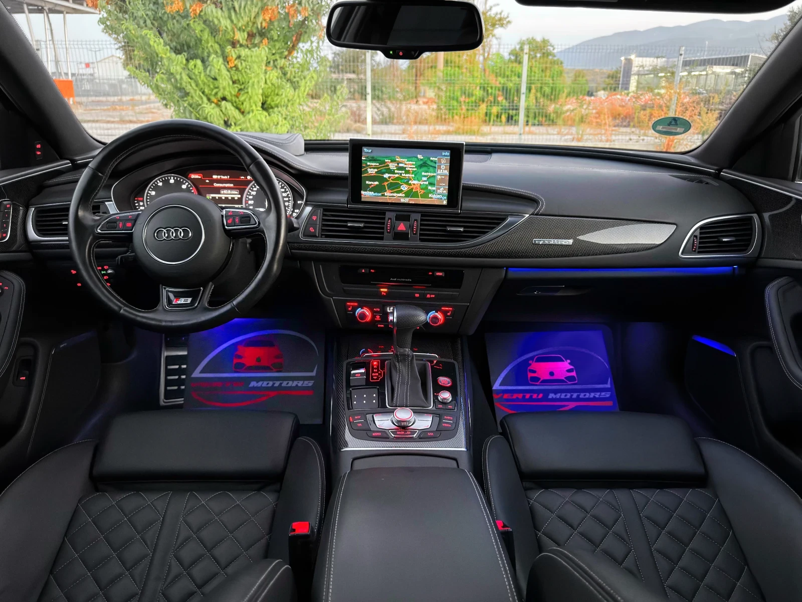 Audi S6 4.0 TFSI V8/ MTM 555ps/ CARBON/ MATRIX/ 360 CAMERA | Mobile.bg � ����������� 8