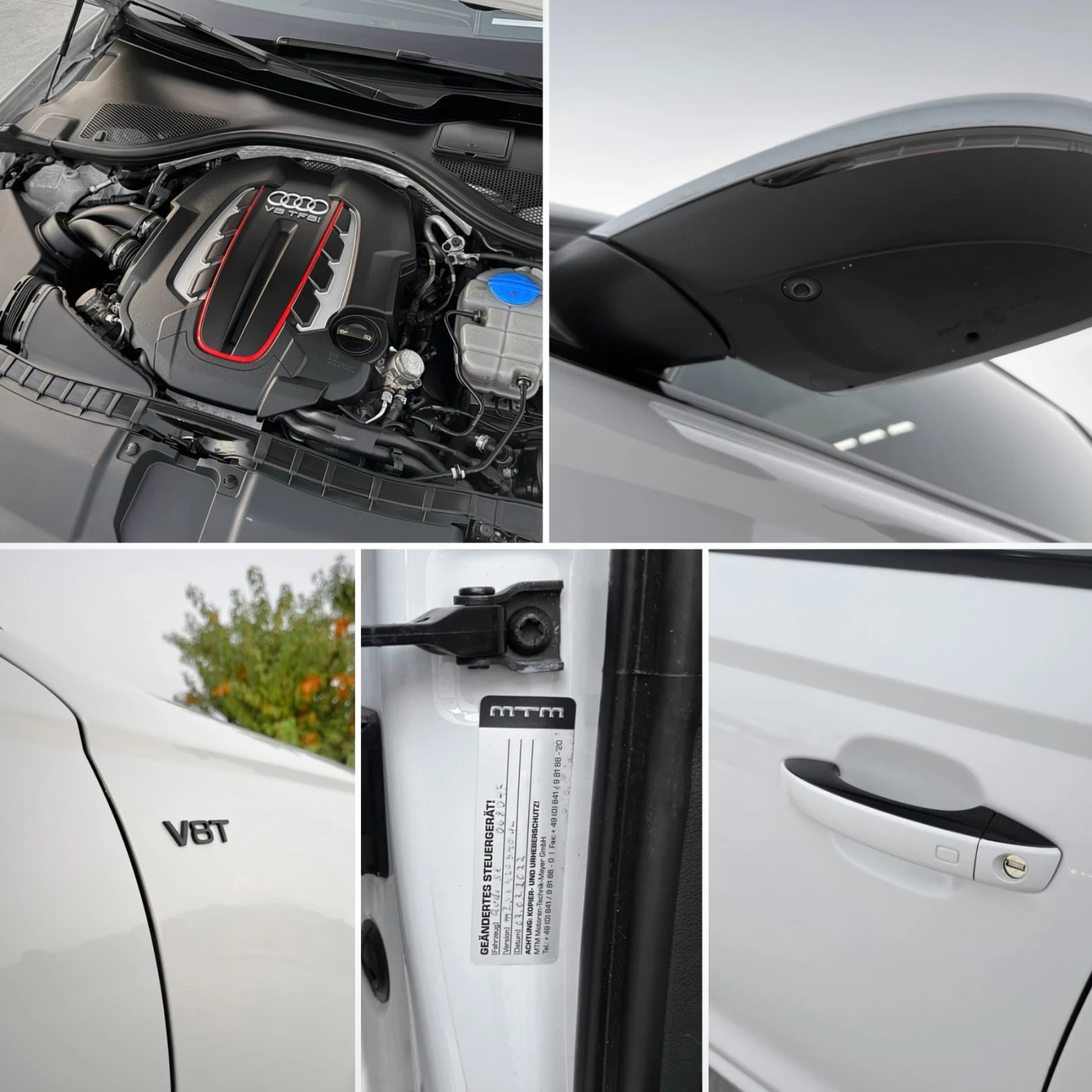 Audi S6 4.0 TFSI V8/ MTM 555ps/ CARBON/ MATRIX/ 360 CAMERA | Mobile.bg � ����������� 13