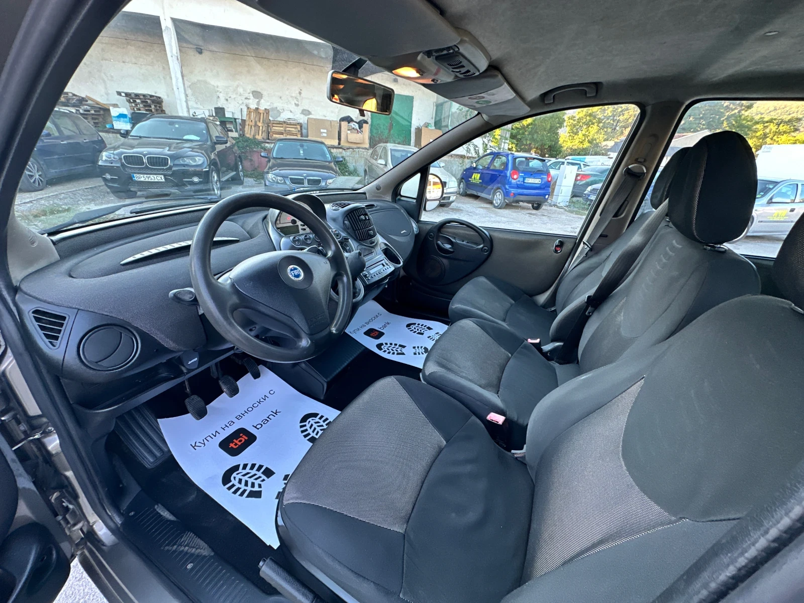 Fiat Multipla 1.9M-JET - КЛИМАТИК - 6 МЕСТА, снимка 9 - Автомобили и джипове - 56111312