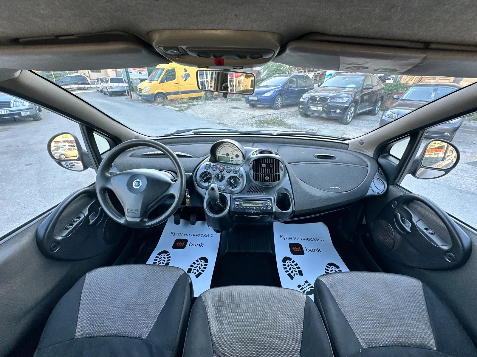 Fiat Multipla 1.9M-JET - КЛИМАТИК - 6 МЕСТА, снимка 11 - Автомобили и джипове - 56111312