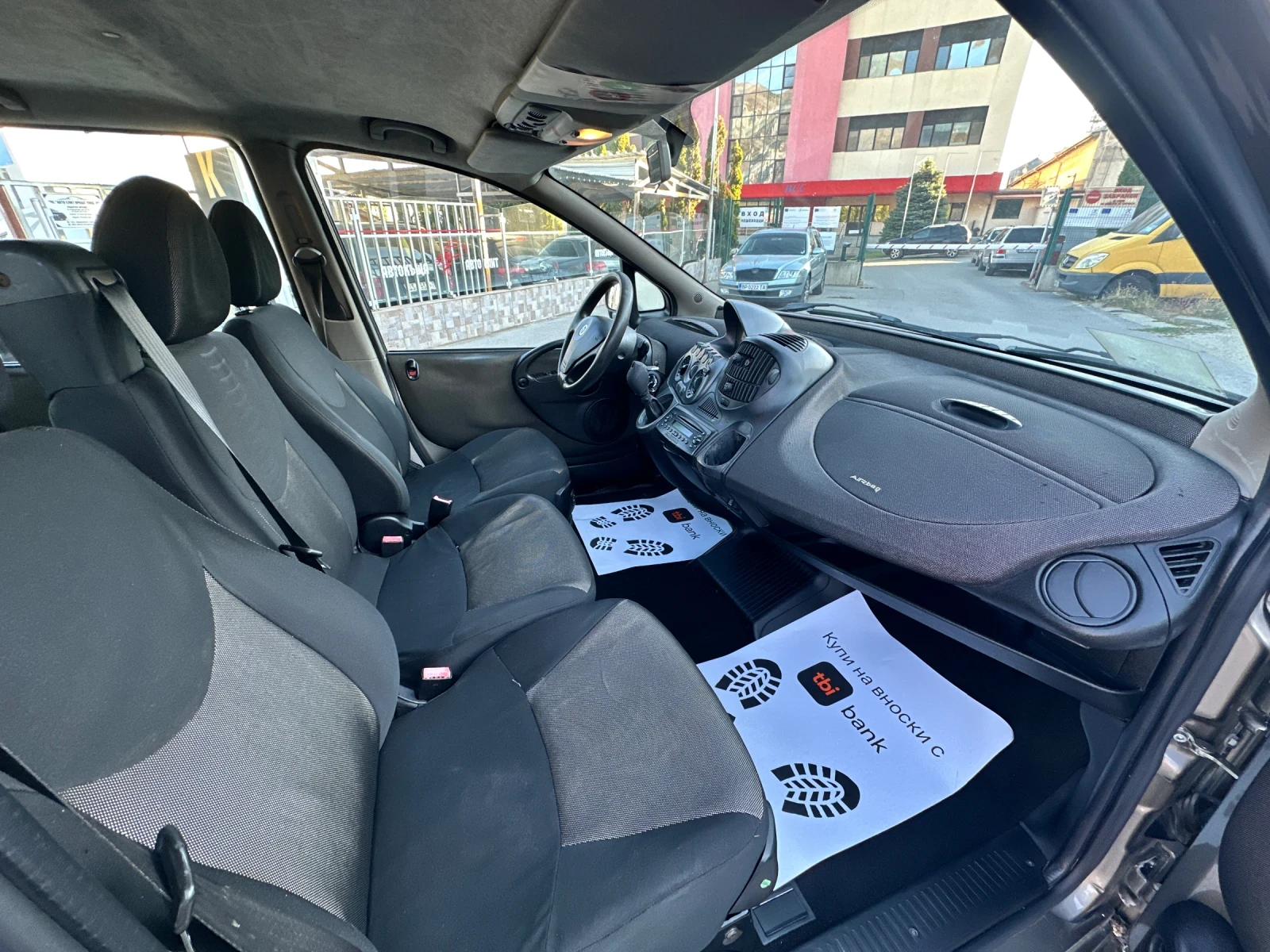 Fiat Multipla 1.9M-JET - КЛИМАТИК - 6 МЕСТА, снимка 10 - Автомобили и джипове - 56111312