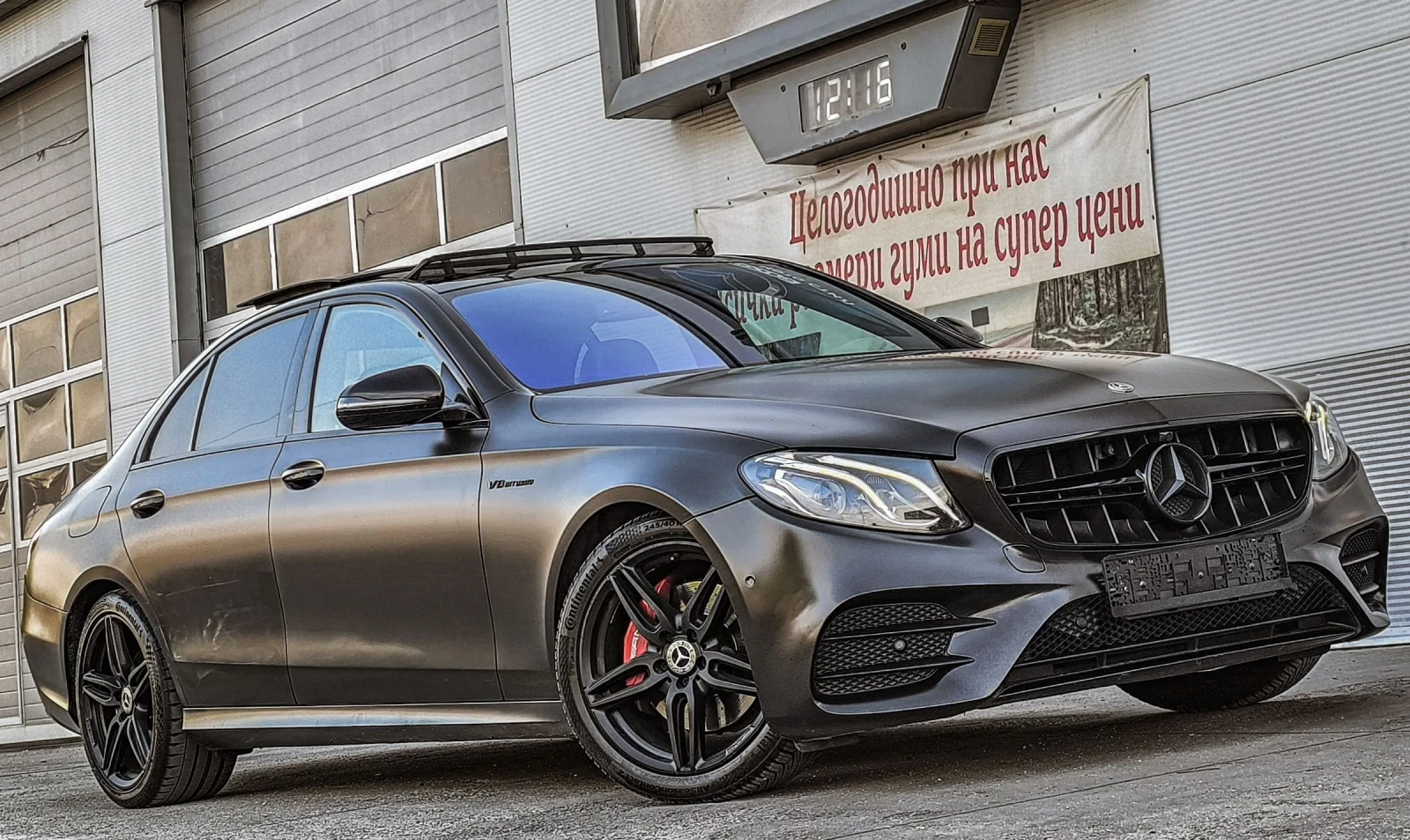 Mercedes-Benz E 200 CDI AMG LINE ПАНОРАМА ЦВЯТ МАТ - изображение 3