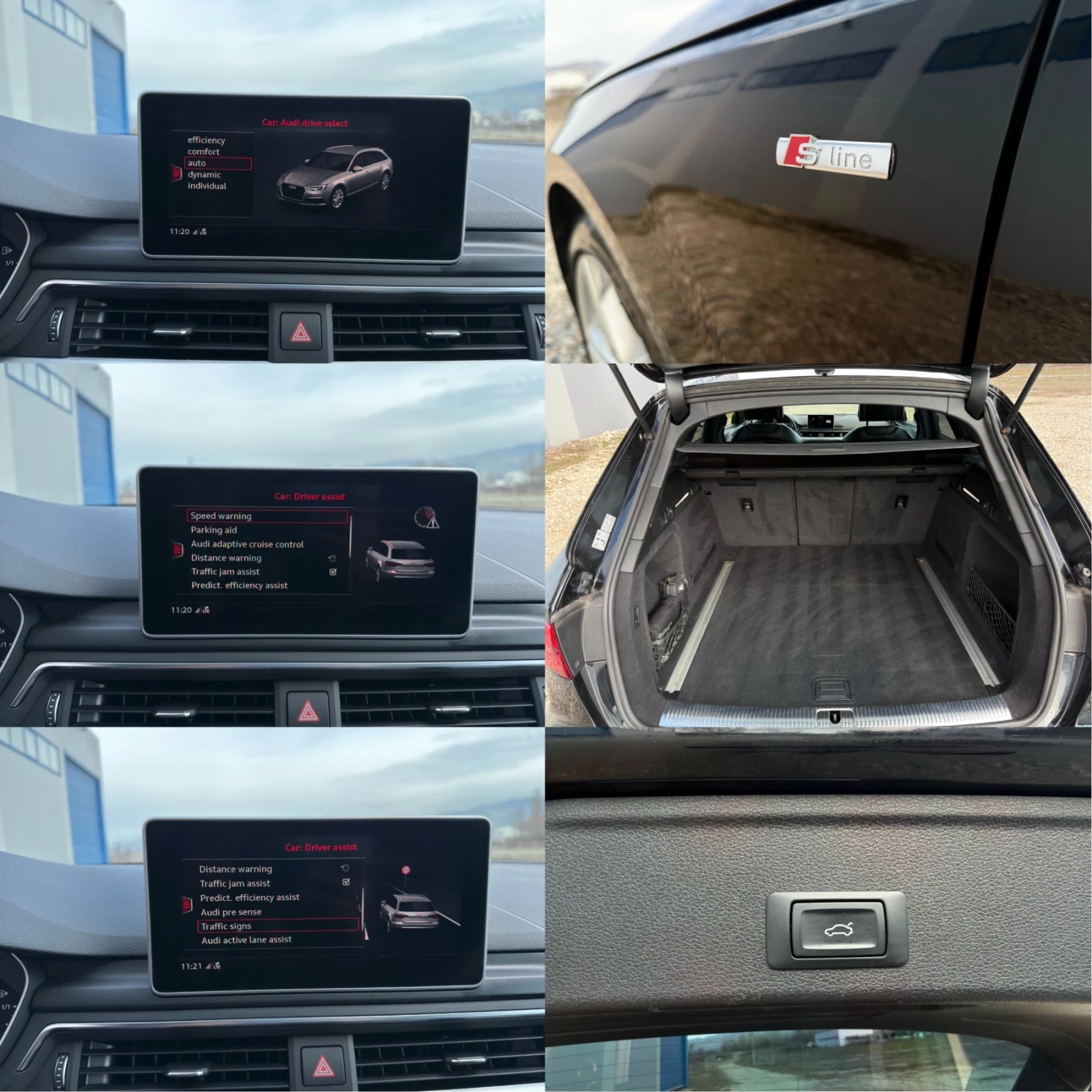 Audi A4 2.0 190 Quatrro S-Line/Matrix/Digital/�������� | Mobile.bg � ����������� 17
