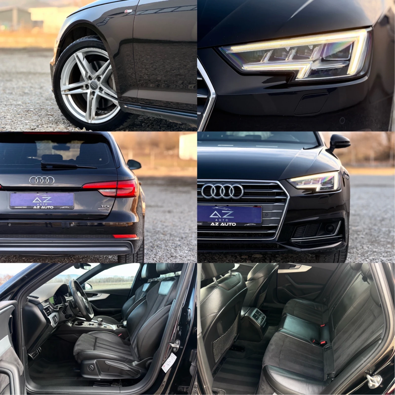 Audi A4 2.0 190 Quatrro S-Line/Matrix/Digital/�������� | Mobile.bg � ����������� 14