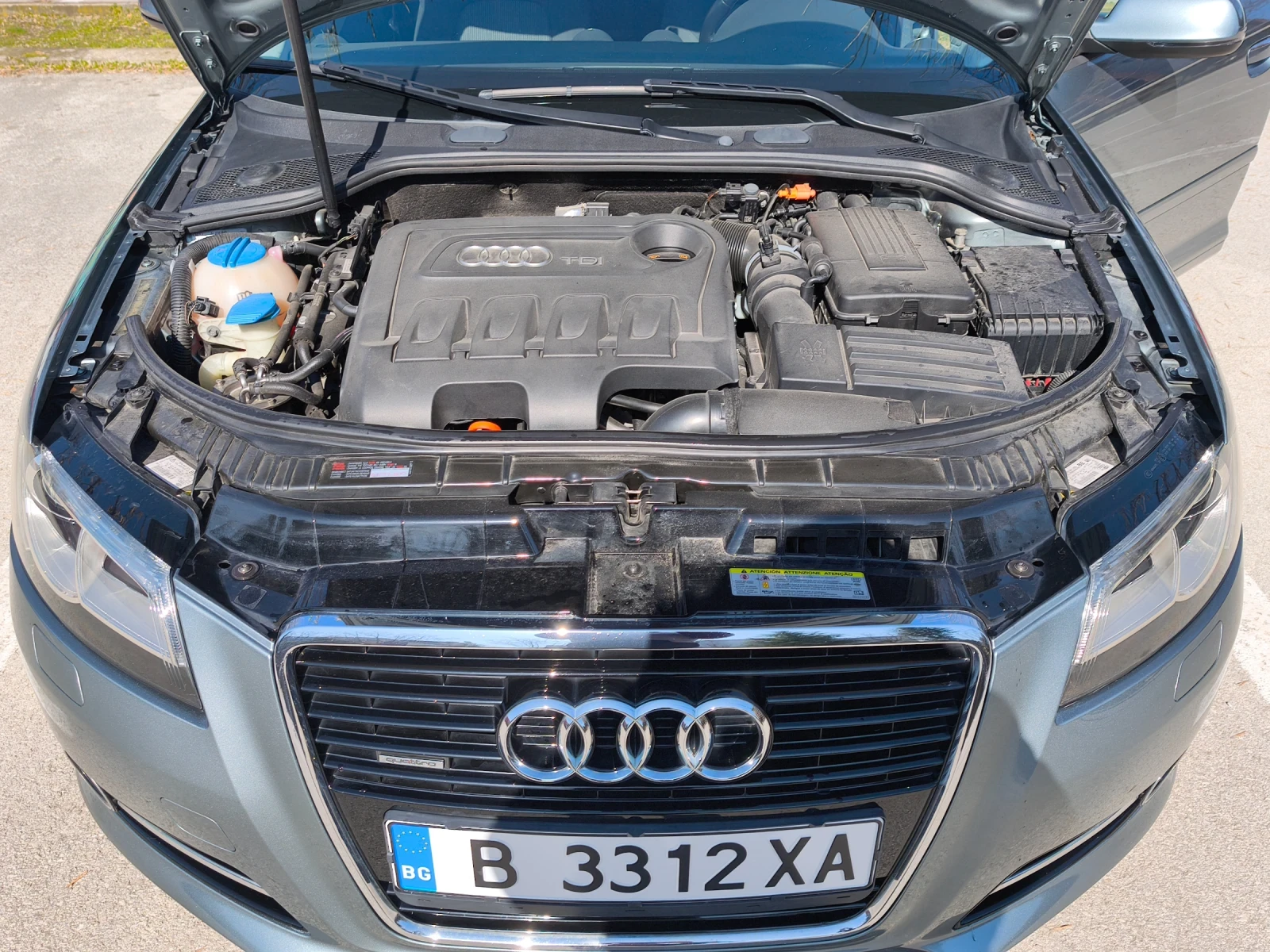 Audi A3 2.0TDI Quattro SB, снимка 16 - Автомобили и джипове - 53665982