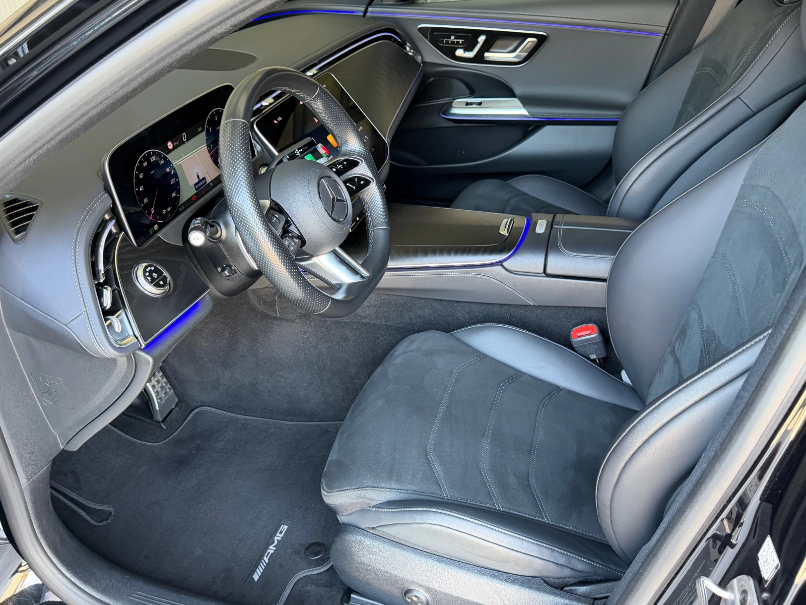 Mercedes-Benz E 220 d, 9G, AMG LINE, DIGITAL LIGHT, KEY-GO, снимка 8 - Автомобили и джипове - 56021867