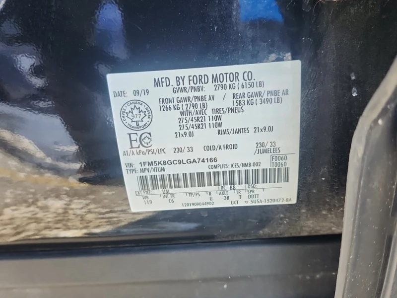 Ford Explorer * ST * CARFAX * БЕЗ ПЪРВОНАЧАЛНА ВНОСКА, снимка 7 - Автомобили и джипове - 53231004