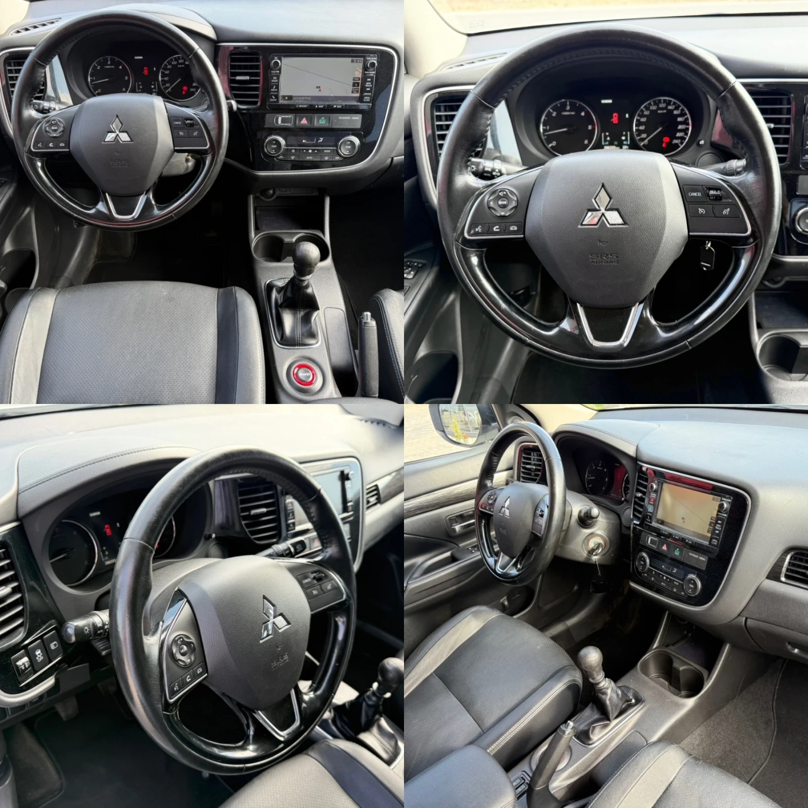 Mitsubishi Outlander 2.2 DI-D FULL 6+ 1 / 4X4 / KOJA / NAVI / CAMERA, снимка 13 - Автомобили и джипове - 56141063
