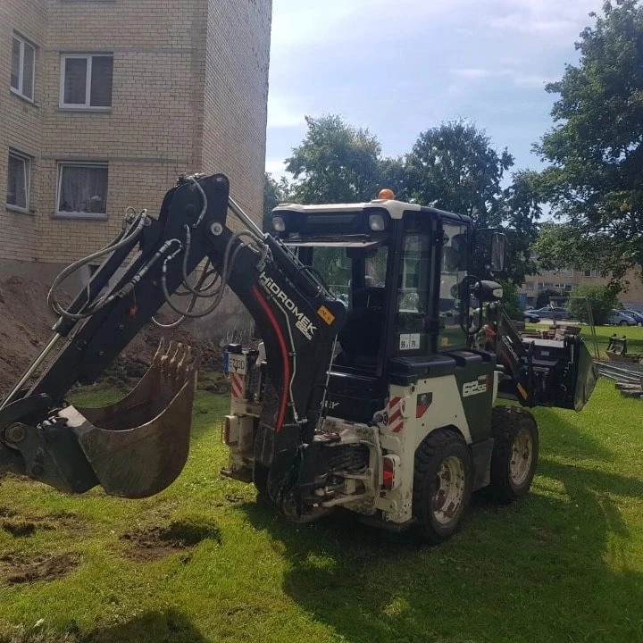 Багер Hidromek HMK 62 S, снимка 3 - Индустриална техника - 54532002