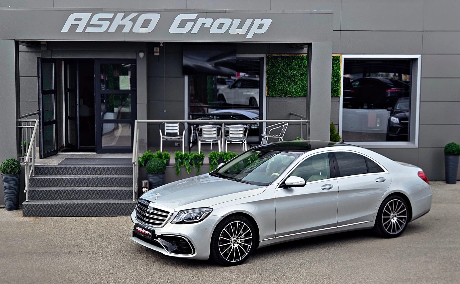Mercedes-Benz S 400 6.3AMG/4MAT/DISTR/360CAMERA/CAR PLAY/AMBI/ПОДГРЕВ/, снимка 17 - Автомобили и джипове - 54448598