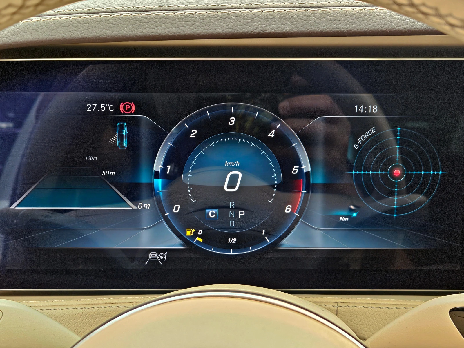 Mercedes-Benz S 400 6.3AMG/4MAT/DISTR/360CAMERA/CAR PLAY/AMBI/ПОДГРЕВ/, снимка 9 - Автомобили и джипове - 54448598
