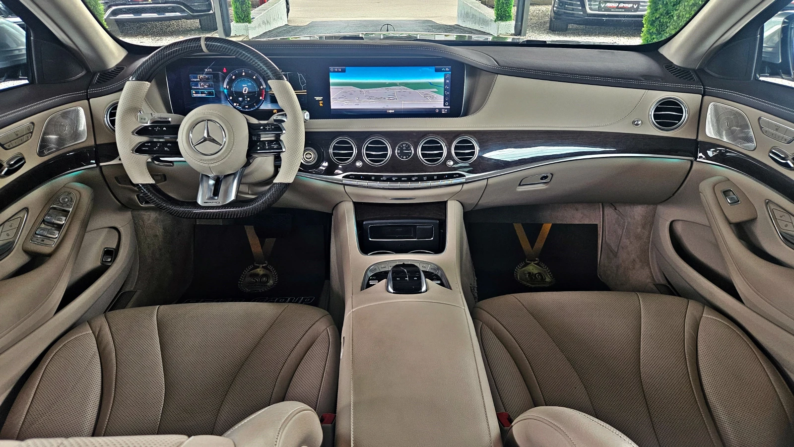 Mercedes-Benz S 400 6.3AMG/4M/DISTR/360CAMERA/CAR PLAY/AMBI/������B/LI | Mobile.bg � ����������� 8