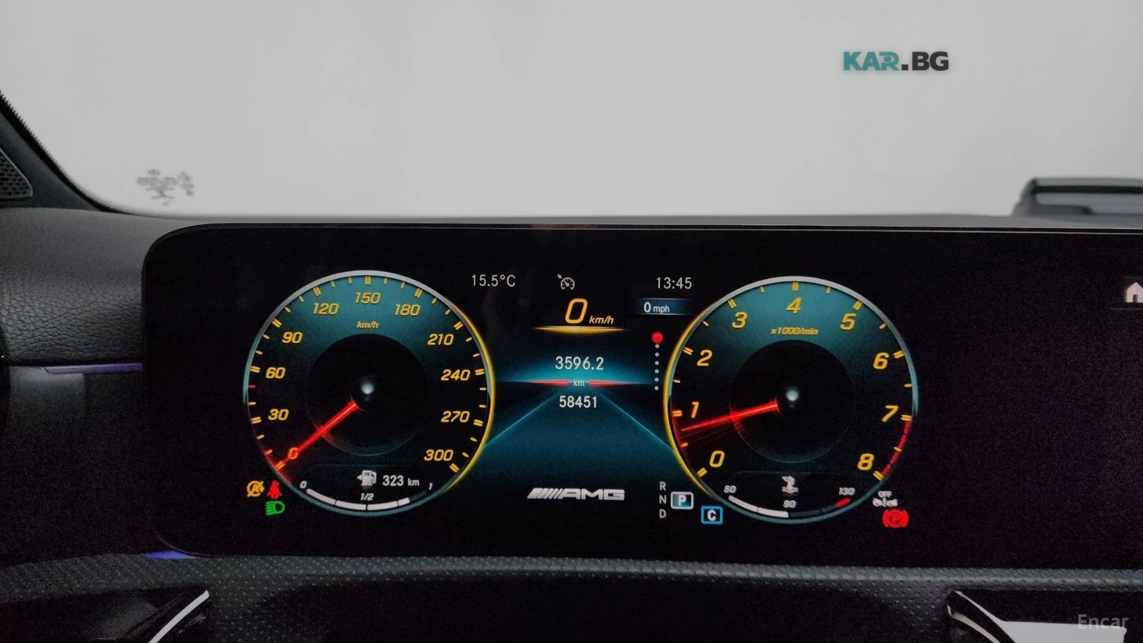 Mercedes-Benz A 45 4MATIC* АЛКАНТАРА* HEADUP* ПАНОРАМА, снимка 9 - Автомобили и джипове - 54567585