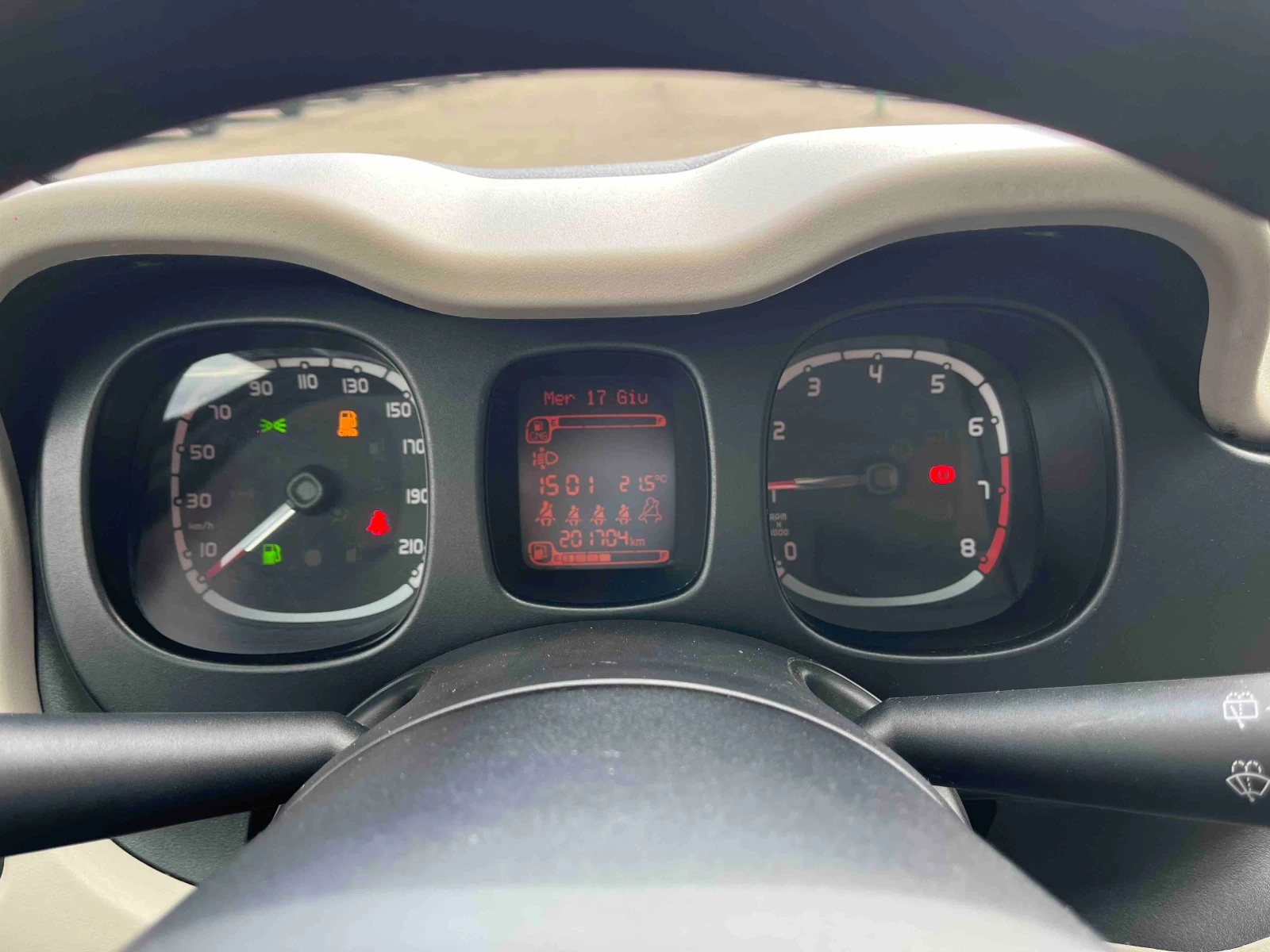 Fiat Panda benz/metan, снимка 9 - Автомобили и джипове - 54945820
