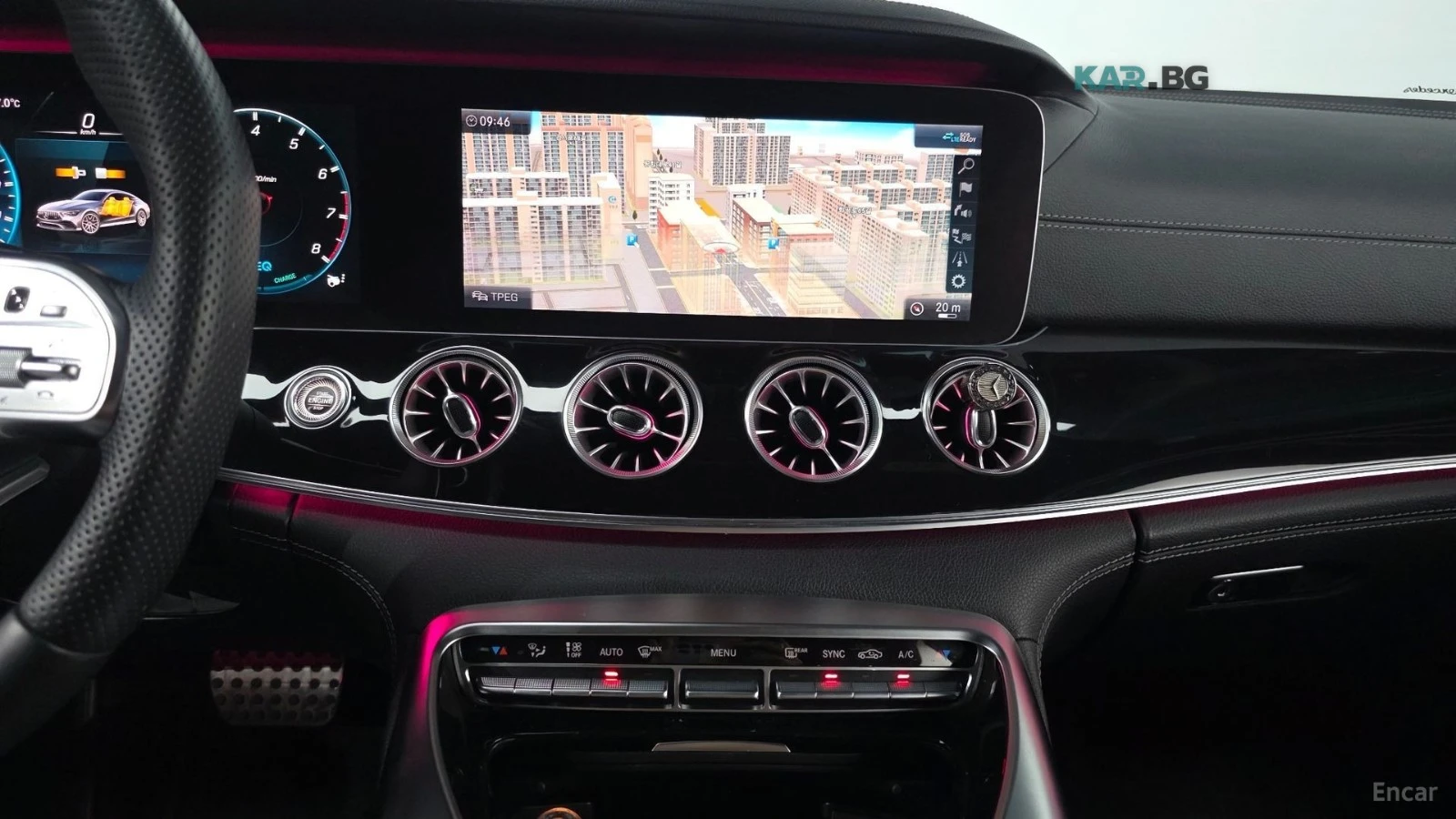 Mercedes-Benz AMG GT 43 / 4MATIC+ / DISTRONIC / BURMESTER / ОБДУХВАНЕ, снимка 14 - Автомобили и джипове - 54989765