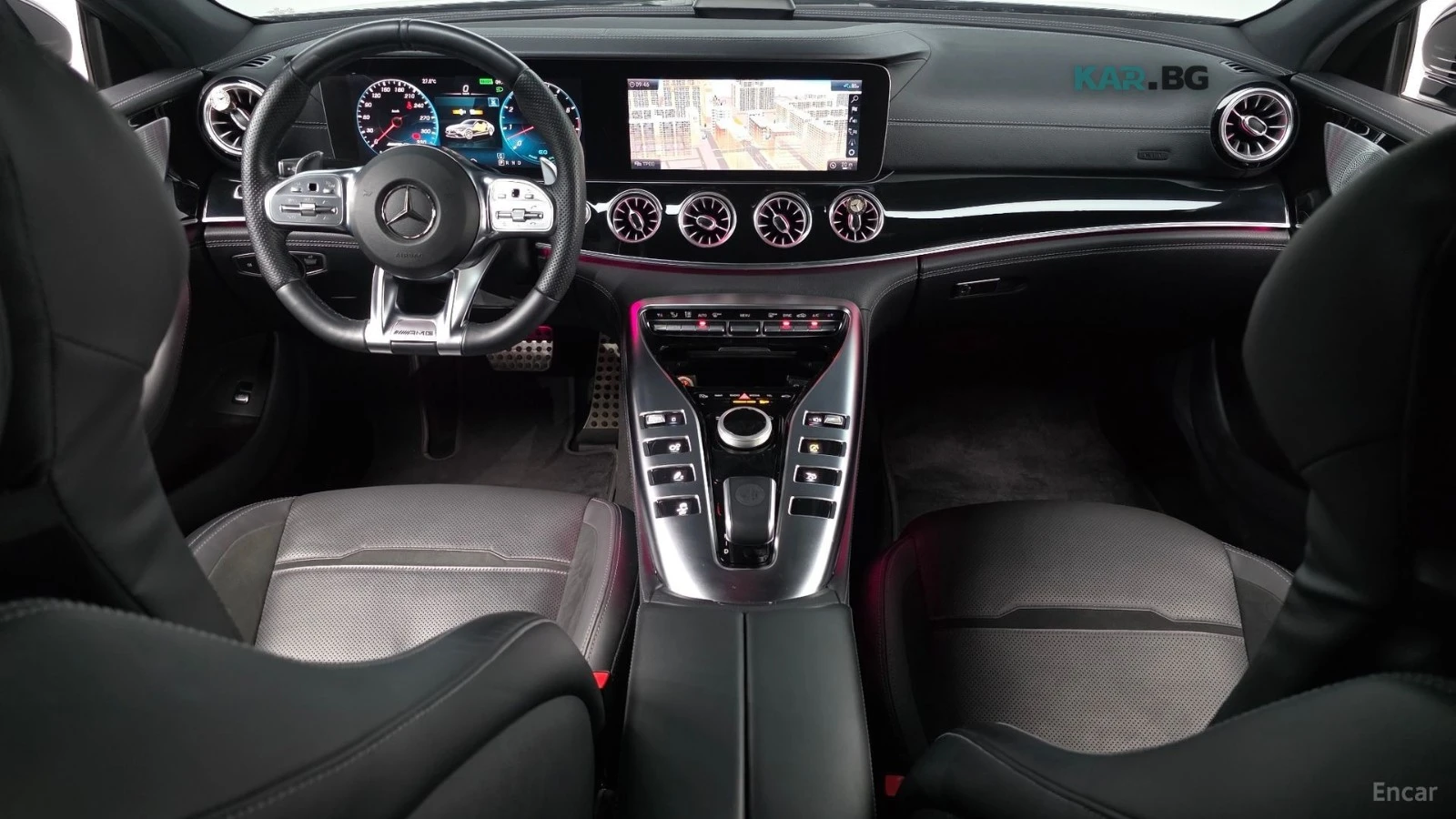 Mercedes-Benz AMG GT 43 / 4MATIC+ / DISTRONIC / BURMESTER / ОБДУХВАНЕ, снимка 8 - Автомобили и джипове - 54989765