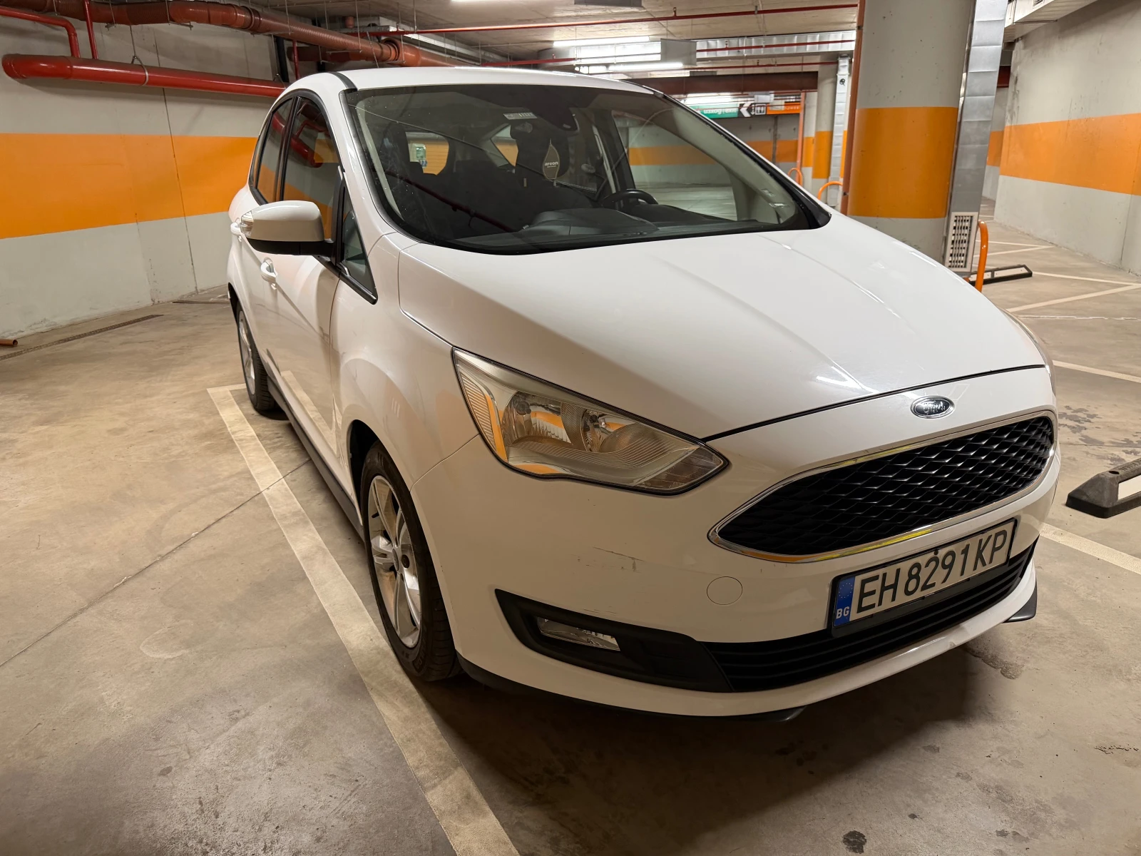 Ford C-max 1.5TDCi, Euro6B, Navi, Парктроник, Автопилот, снимка 6 - Автомобили и джипове - 55596833