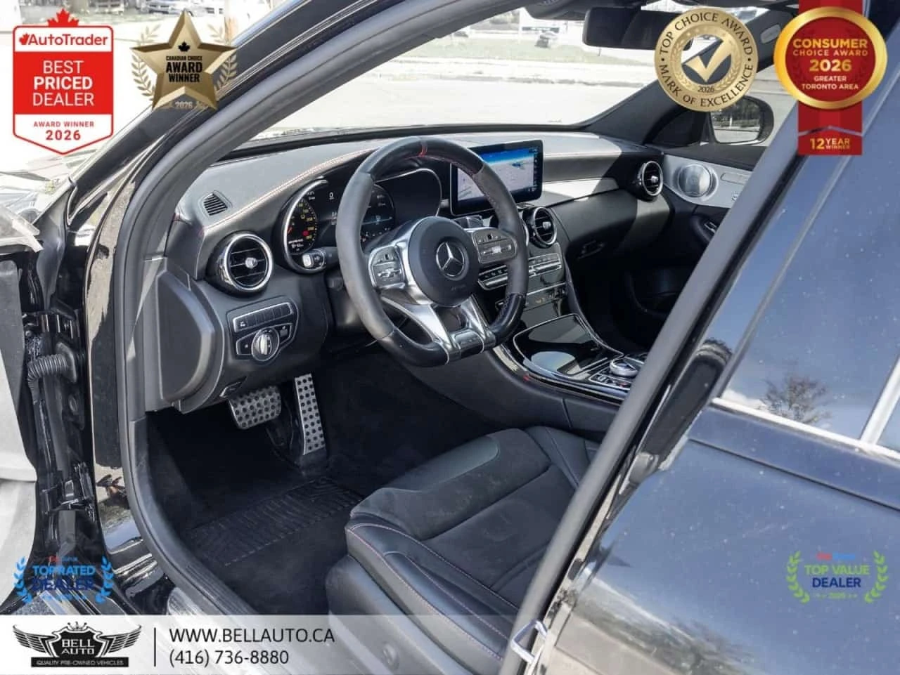 Mercedes-Benz C 43 AMG C43| NAVI| 360CAM| PANO| BRMSTR| LOWKMS* ������*  | Mobile.bg � ����������� 13