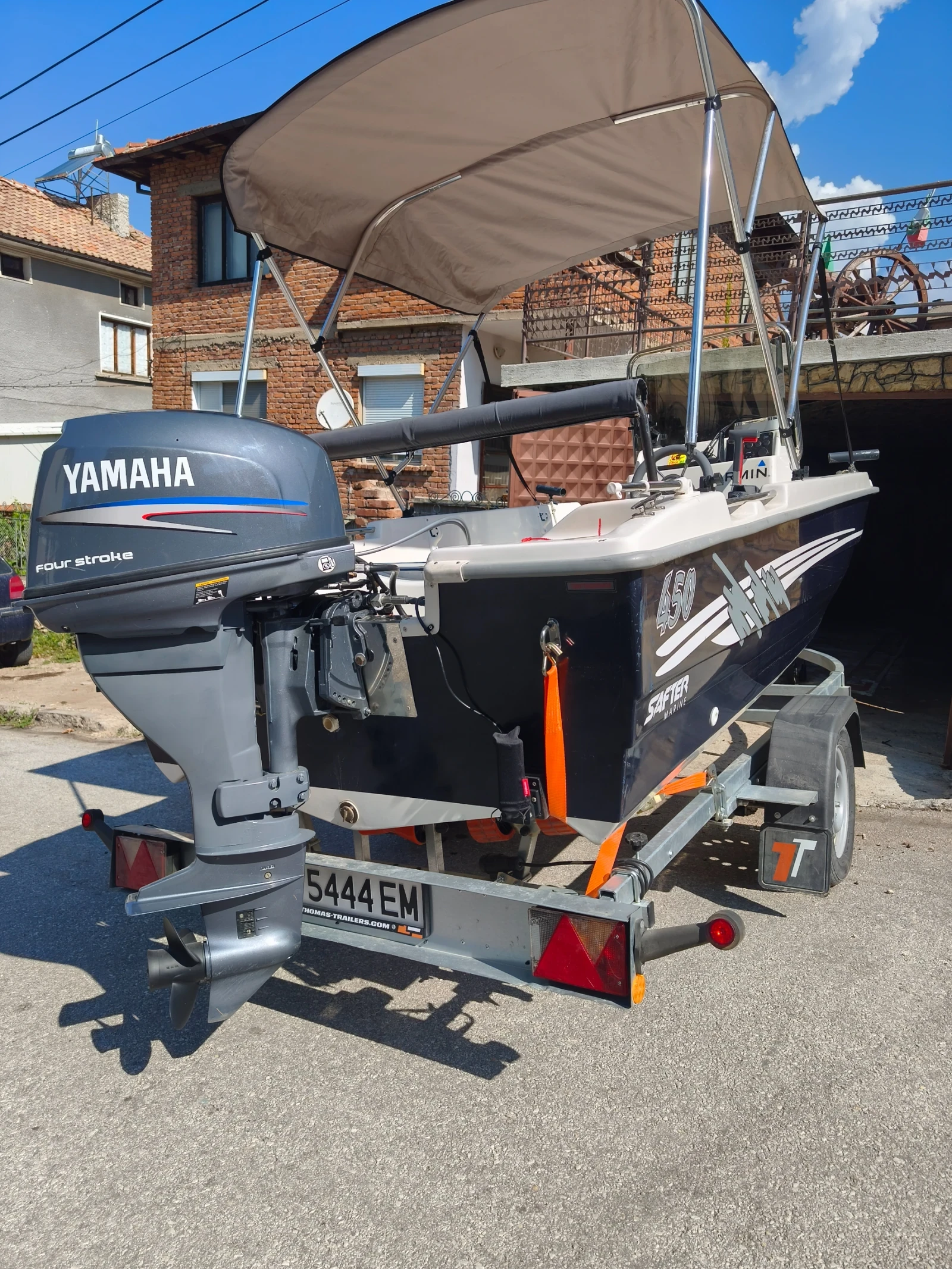Лодка Safter Yacht Safter 450, снимка 2 - Воден транспорт - 55308046
