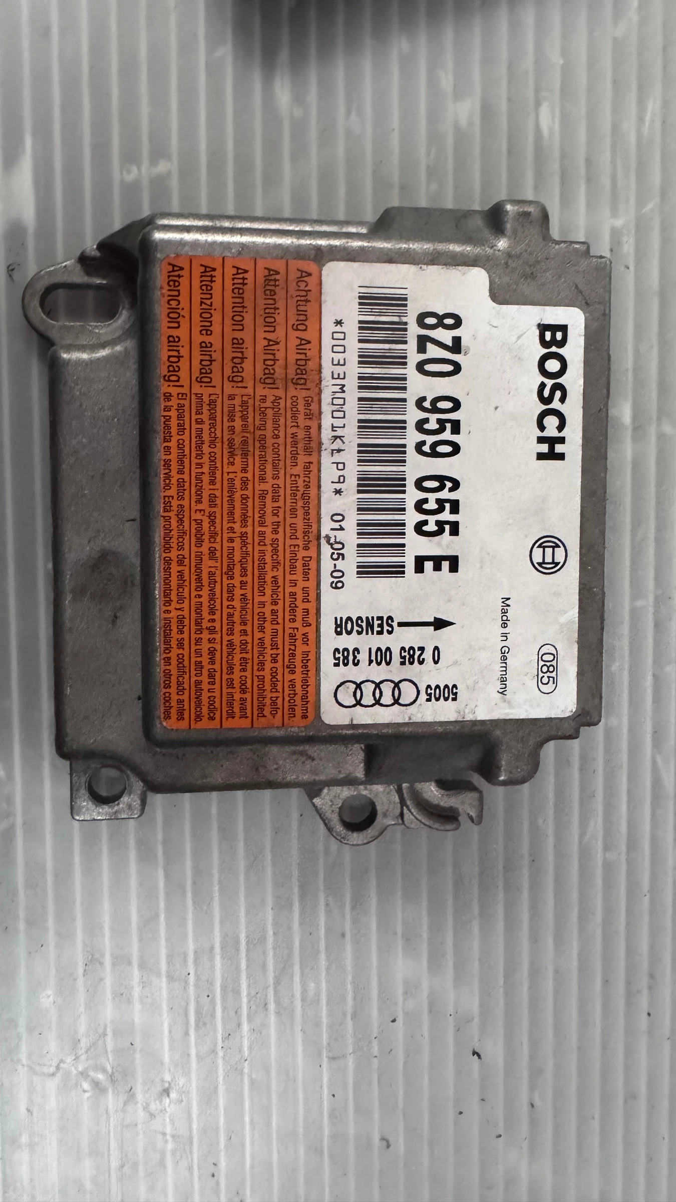 Airbag  /  /  a Audi A3 - 8Z0959655 / 0285001385 | Mobile.bg   2