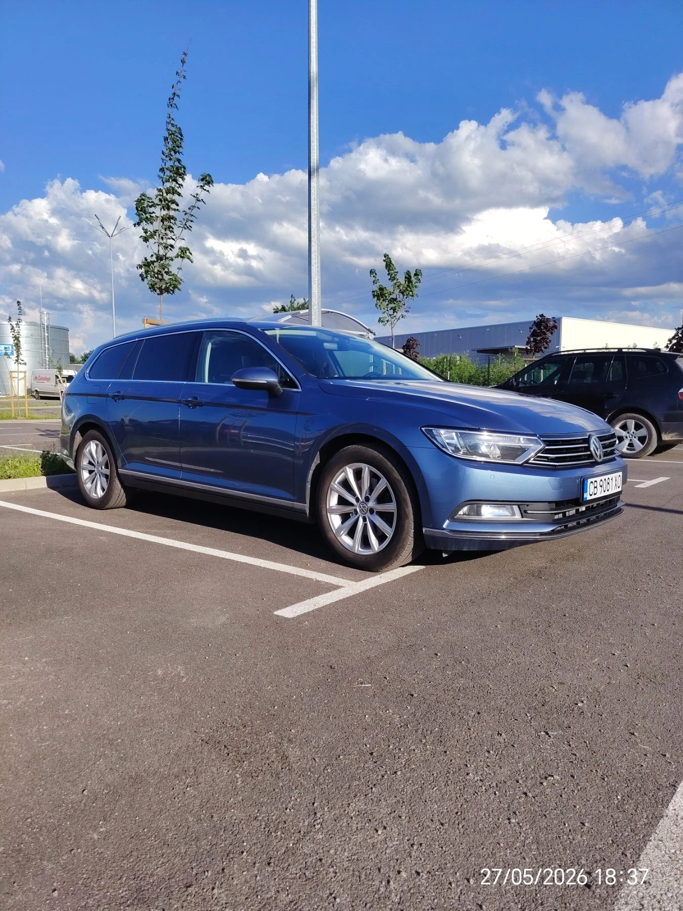 VW Passat 2.0TDI 150hp HIGHLINE, DISTRONIC, CAMERA, снимка 2 - Автомобили и джипове - 53611101