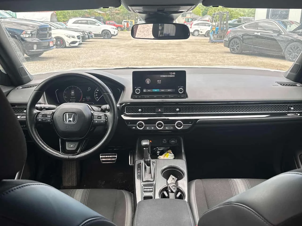 Honda Civic * CVT * ПОДГРЕВ * ШИБИДАХ * ПРЕДСТАВИТЕЛСТВО, снимка 9 - Автомобили и джипове - 55059002
