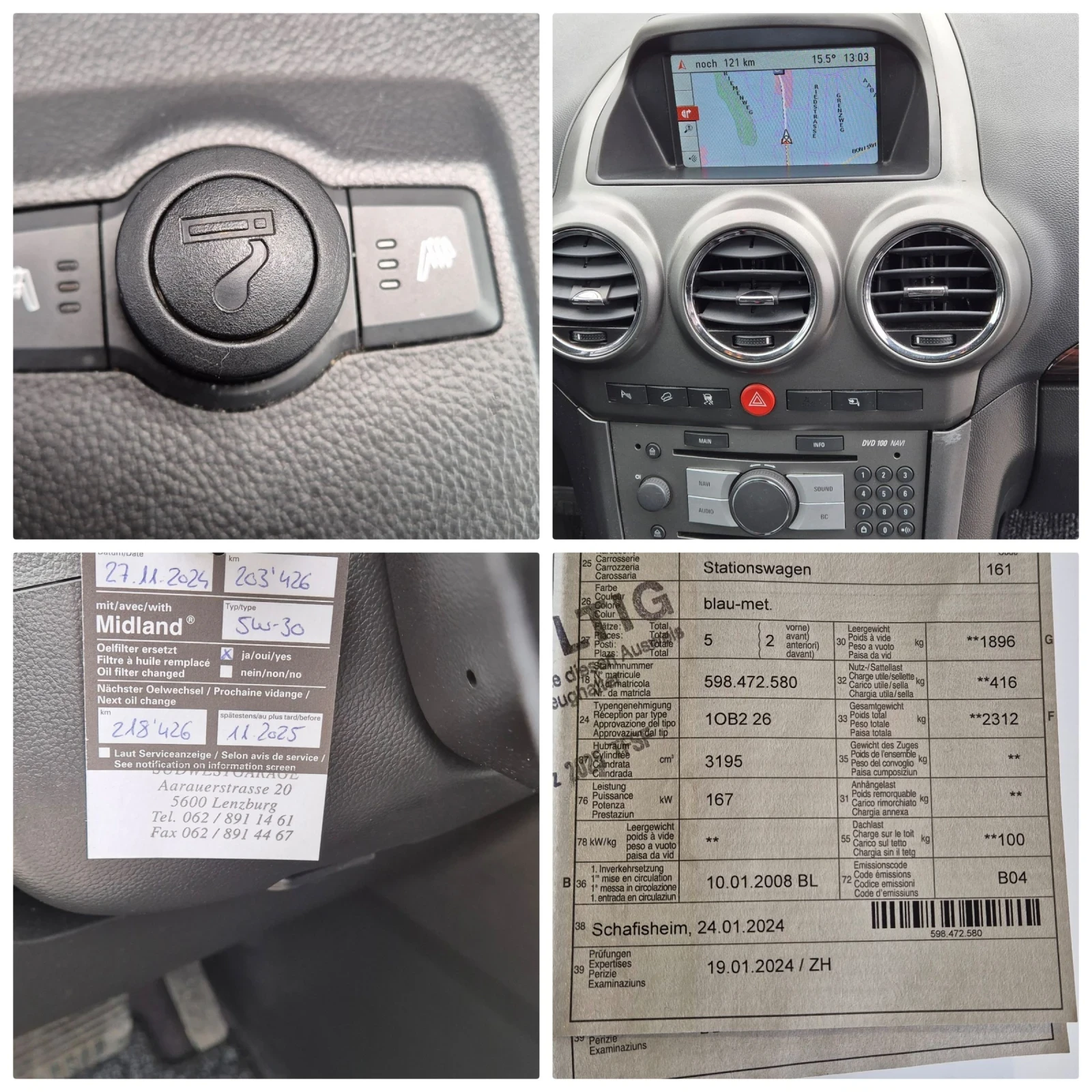 Opel Antara 3.2-227.4X4NAVY | Mobile.bg   17