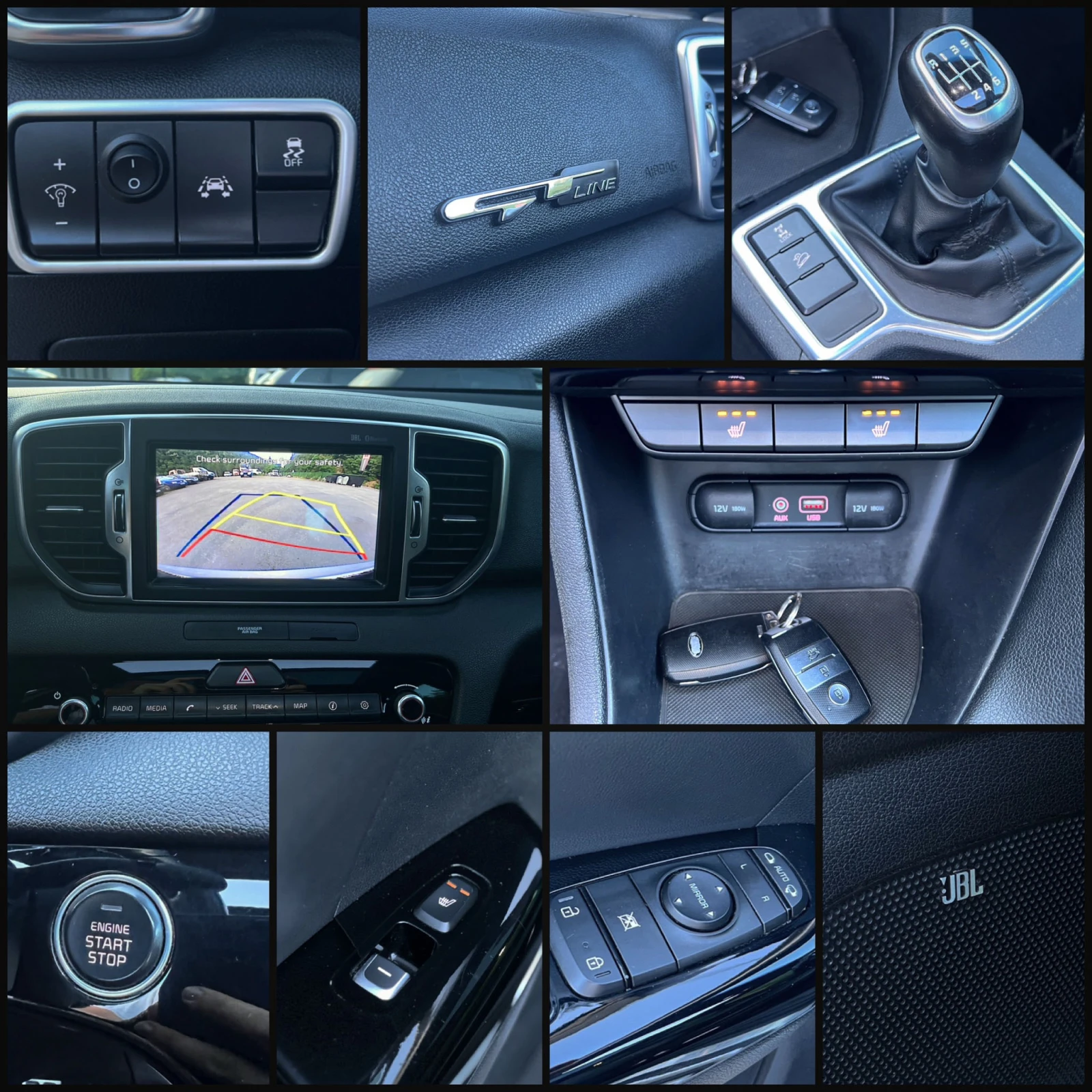 Kia Sportage 2.0CRDI / 4x4 / GT-line, снимка 14 - Автомобили и джипове - 54978676