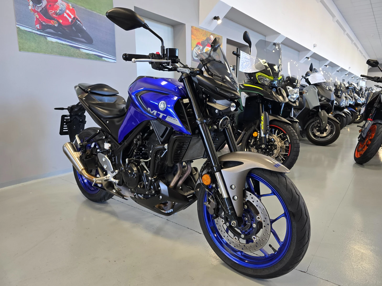 Yamaha Mt-03 320ie, ABS, 2020г., кат. А2!, снимка 2 - Мотоциклети и мототехника - 55322046