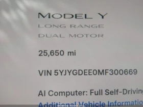 Tesla Model Y LONG RANGE DUAL MOTOR ALL-WHEEL DRIVE, снимка 6