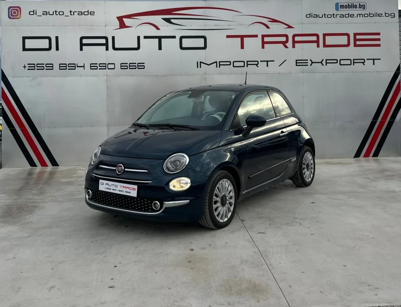 Fiat 500 1.2 benz, снимка 1 - Автомобили и джипове - 48236527