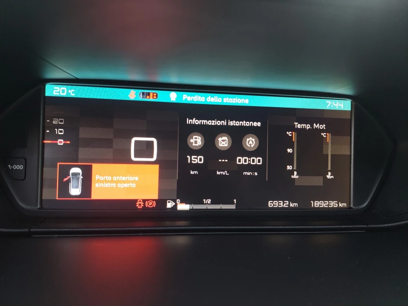 Citroen C4 Picasso 1, 6d 120ps 7 места, снимка 11 - Автомобили и джипове - 50783535