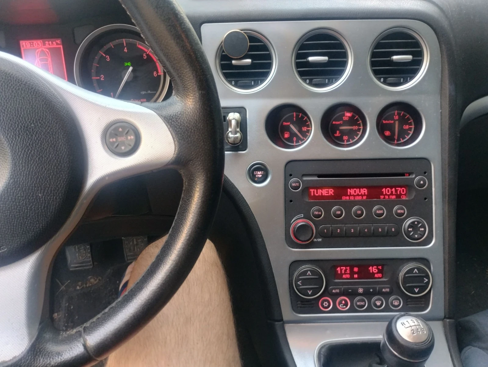 Alfa Romeo 159 sportwagon 2.4 jtd m, снимка 10 - Автомобили и джипове - 55385550