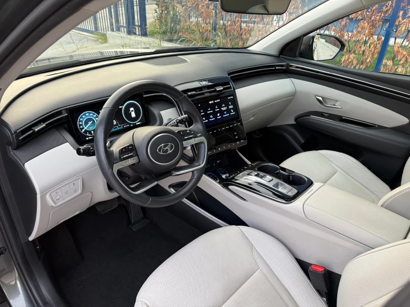Hyundai Tucson 1.6HEV HYBRID/ПОДГРЕВ/Exellence/ГАРАНЦИЯ/88000км, снимка 6 - Автомобили и джипове - 52482068