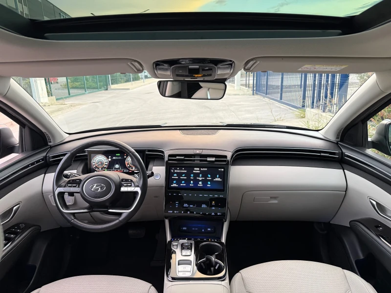 Hyundai Tucson 1.6HEV HYBRID/ПОДГРЕВ/Exellence/ГАРАНЦИЯ/88000км, снимка 8 - Автомобили и джипове - 52482068