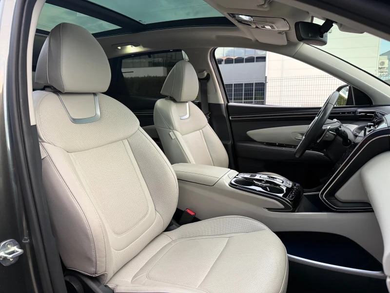 Hyundai Tucson 1.6HEV HYBRID/ПОДГРЕВ/Exellence/ГАРАНЦИЯ/88000км, снимка 10 - Автомобили и джипове - 52482068