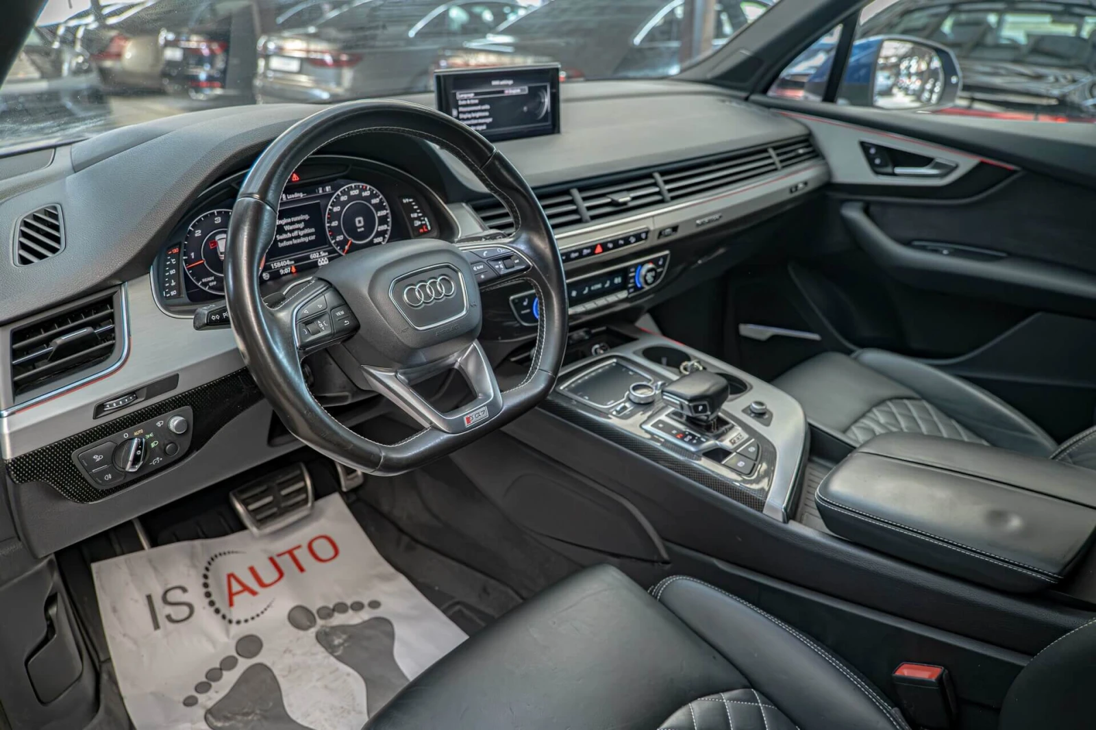 Audi SQ7 4.0TDI/HuD/Virtual/Bose/Carbon/Ambient/DLR, снимка 8 - Автомобили и джипове - 54759470